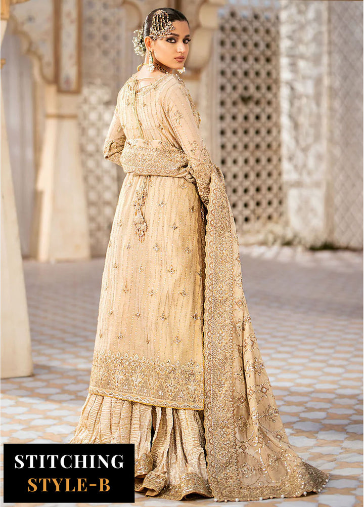 AIK Atelier Embroidered Zari Suits Unstitched 3 Piece AIK24WF Look 02 - Wedding Collection