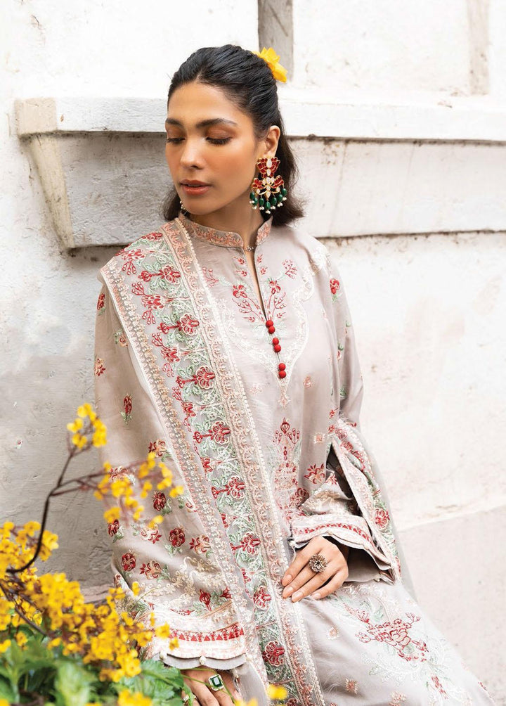AIK Atelier Embroidered Lawn Suits Unstitched 3 Piece AIK23M Look 05 - Festive Collection