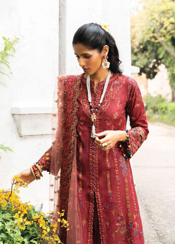 AIK Atelier Embroidered Lawn Suits Unstitched 3 Piece AIK23M Look 06 - Festive Collection