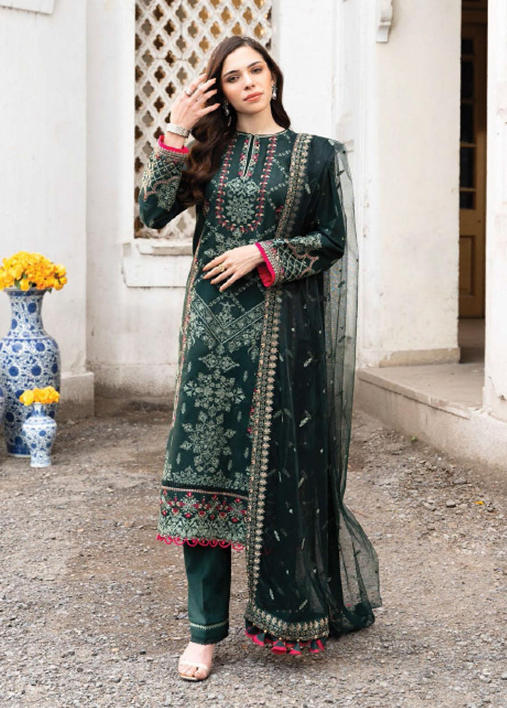 AIK Atelier Embroidered Lawn Suits Unstitched 3 Piece AIK23M Look 08 - Festive Collection