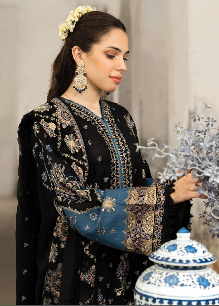 AIK Atelier Embroidered Lawn Suits Unstitched 3 Piece AIK23M Look 09 - Festive Collection