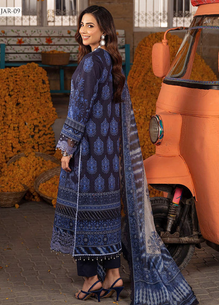 Aira by Asim Jofa Embroidered Jacquard Suits Unstitched 3 Piece AJ24AS AJAR-09 - Summer Collection