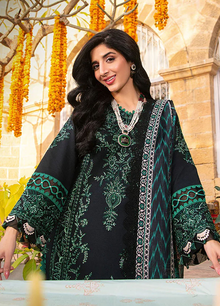 Aira by Asim Jofa Embroidered Jacquard Suits Unstitched 3 Piece AJ24AS AJAR-32 - Summer Collection