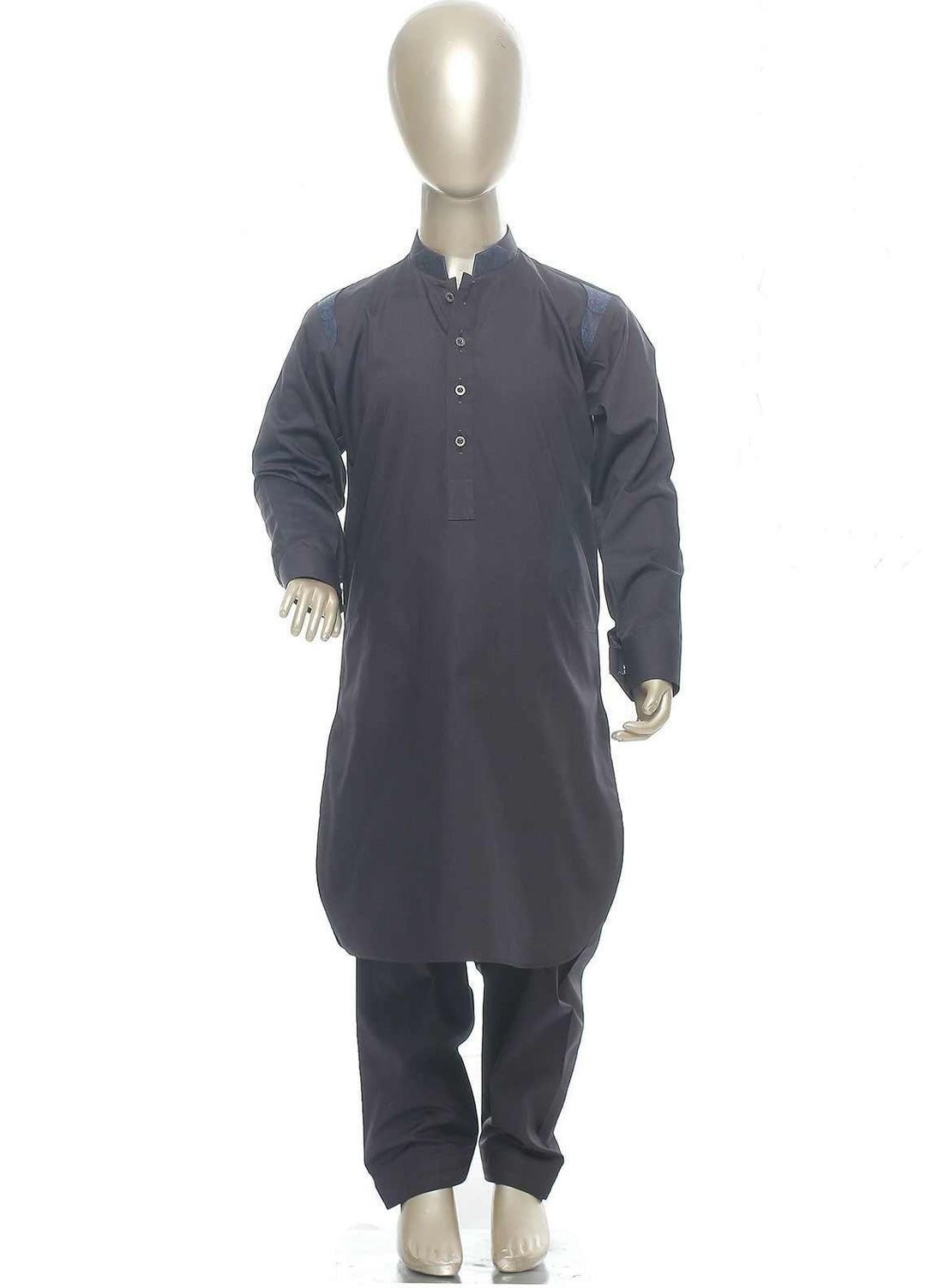 Aizaz Zafar Wash N Wear Formal Shalwar Kameez for Boys - AZ21K 269 Black