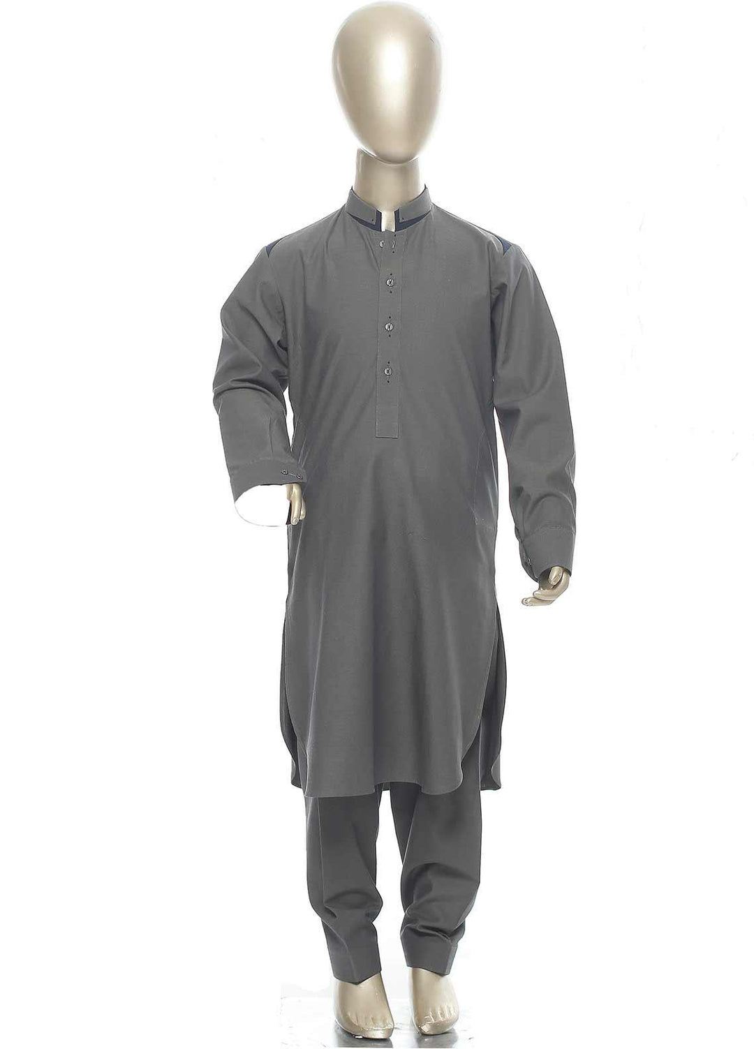 Aizaz Zafar Wash N Wear Formal Boys Shalwar Kameez - AZ21K 270 Green