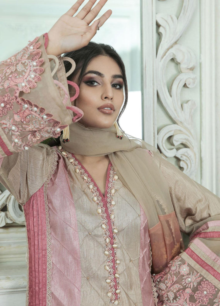 AJR Couture - Abbas Jamil Rajpoot Luxury Pret   3 Piece Suit JADE LXP-10