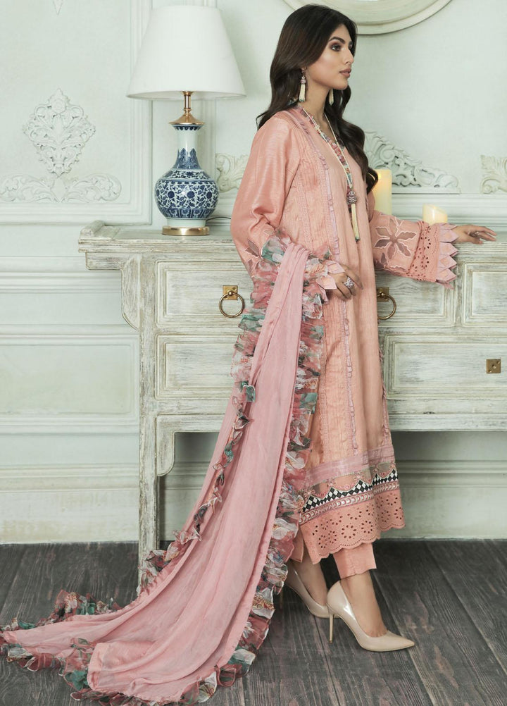 AJR Couture - Abbas Jamil Rajpoot Luxury Pret   3 Piece Suit ZAINA LXP-09