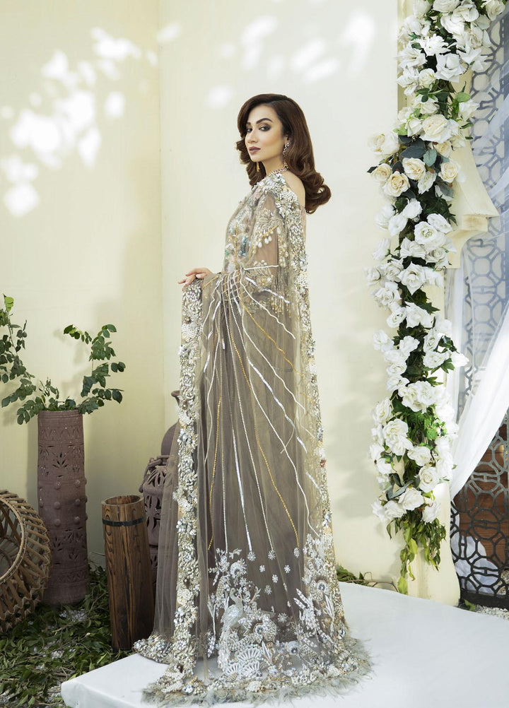 AJR Couture - Abbas Jamil Rajpoot Luxury Pret Bridal Khaadi Saree AJR22BRD MEHRMA