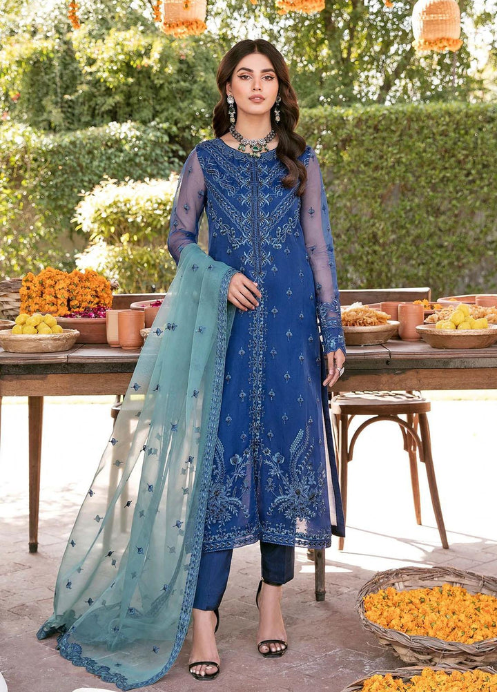 Akbar Aslam Luxury Pret  Organza 3 Piece Suit AA22P FAYBEE