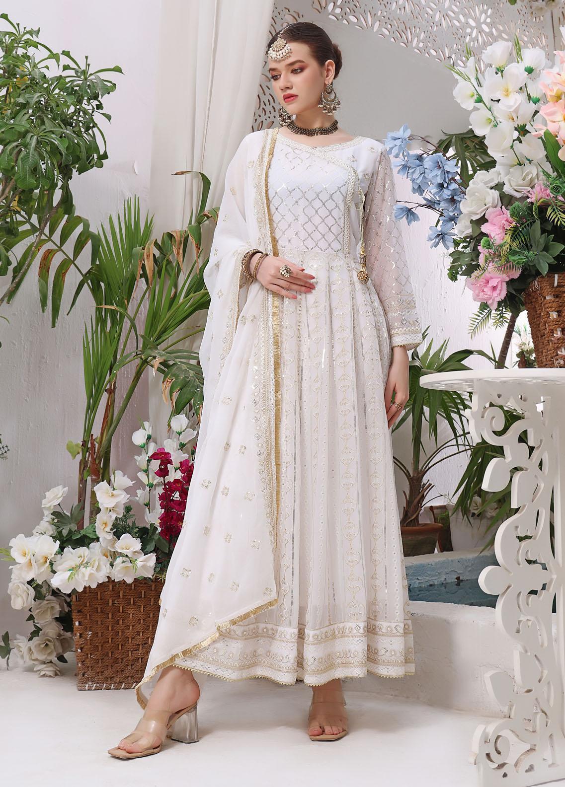 Al Harir Apparel Pret Embroidered Chiffon 3 Piece Suit Dhaani