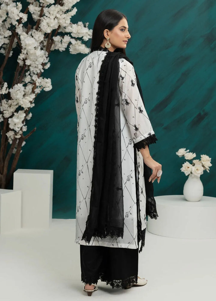 Al Harir Pret Embroidered Raw Silk 3 Piece Suit Saroor