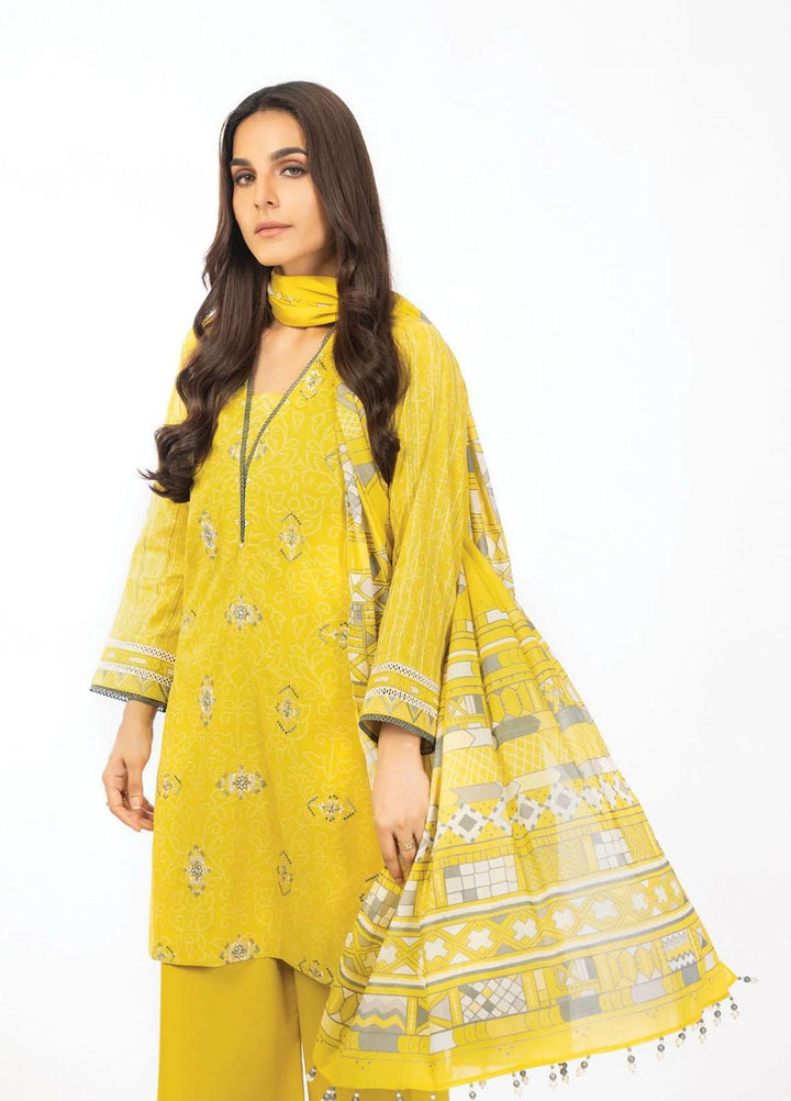 Al Karam Embroidered Cambric Suits Unstitched 2 Piece MS-39.1-22 AK22-SS3 - Winter Collection