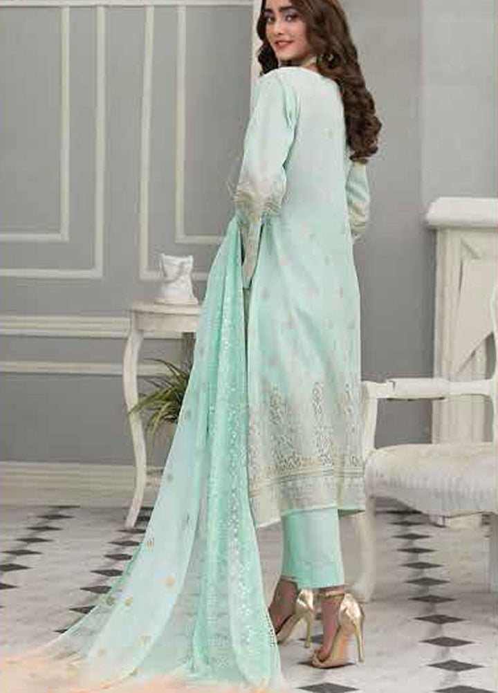 Alesia By Riaz Arts Embroidered Lawn Suits Unstitched 3 Piece RA21A 1237 - Summer Collection