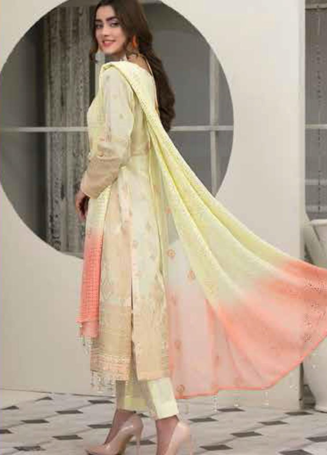 Alesia By Riaz Arts Embroidered Lawn Suits Unstitched 3 Piece RA21A 1240 - Summer Collection