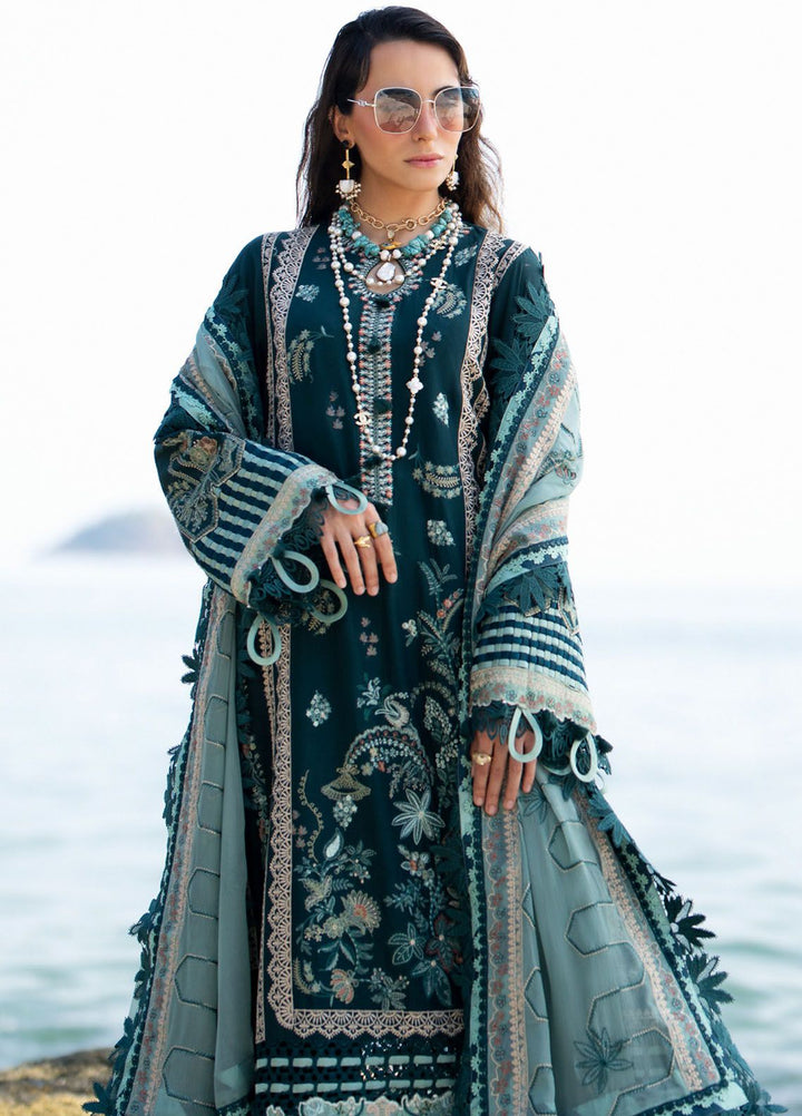 Alif by AJR Couture Embroidered Lawn Suits Unstitched 3 Piece AJR24AL ASL-01 Celia - Luxury Summer Collection