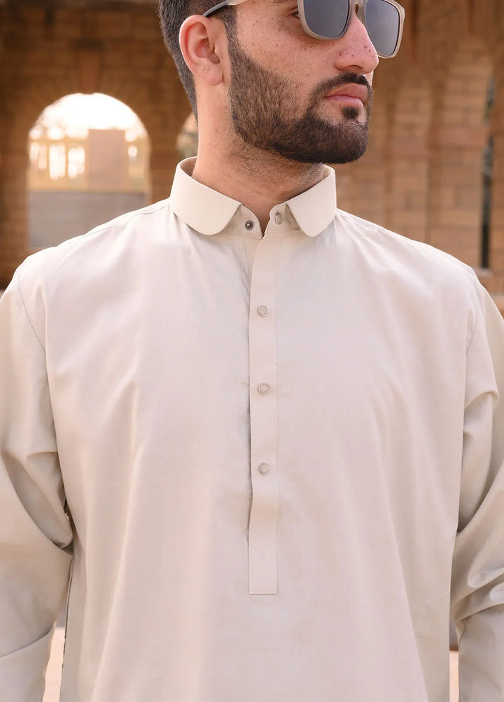 Alif Yay Cotton Plain Mens Shalwar Kameez - AY-013