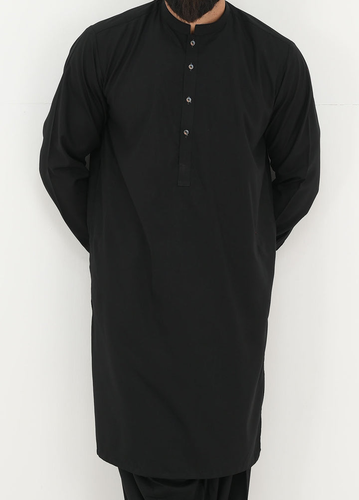 Alif Yay Pret Plain Blended Kurta-Shalwar AY-018
