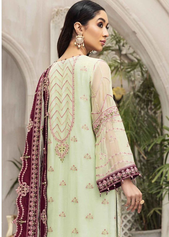 Ek Dastaan By Alizeh Fashion Embroidered Chiffon Suits Unstitched 3 Piece AFB22ED 06 Nora - Festive Collection