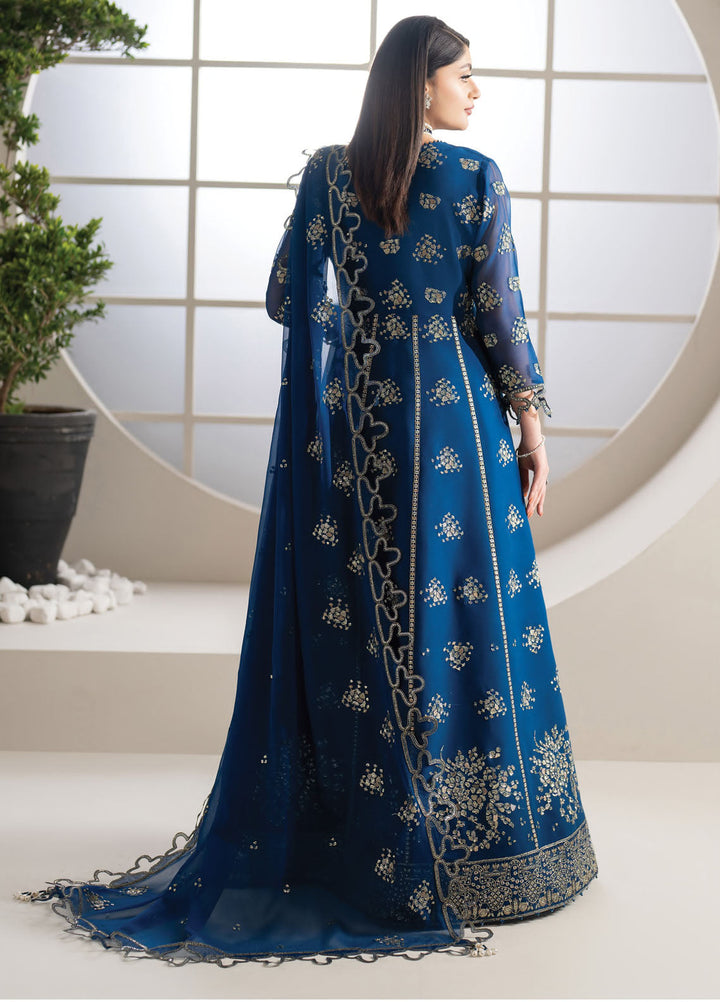 Alizeh Fashion Embroidered Chiffon Suits Unstitched 3 Piece Pernia - Formals Collection