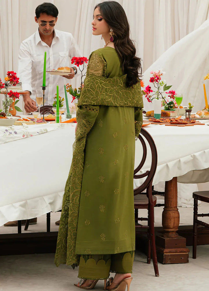 Allenura By Mahnur Embroidered Lawn Suits Unstitched 3 Piece MN24A D-06 Reverie - Luxury Collection