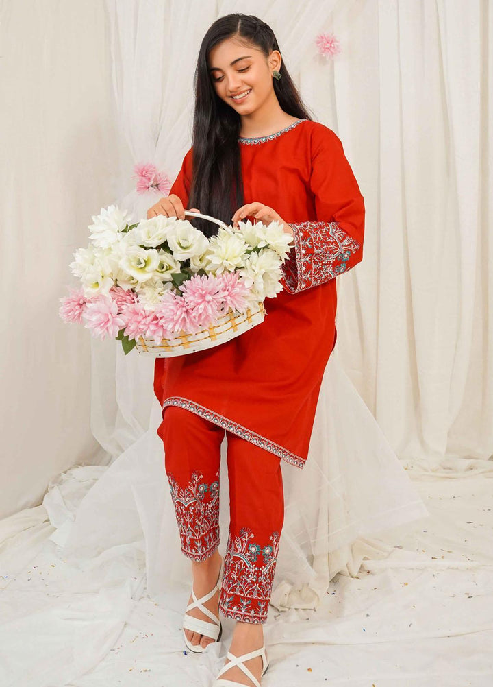 Modest Cotton Casual 2 Piece Suit for Women -  Enya