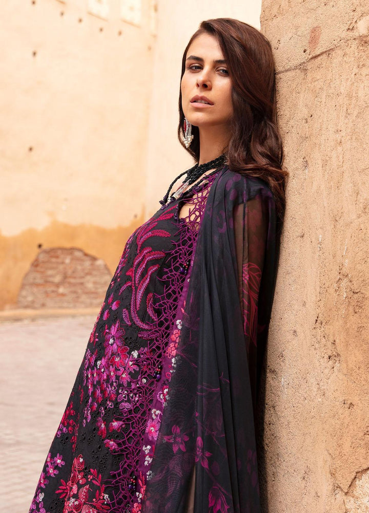 Amaani By Republic Womenswear Embroidered jacquard Suits Unstitched 3 Piece RW23A D-6A Tilila - Luxury Eid Collection