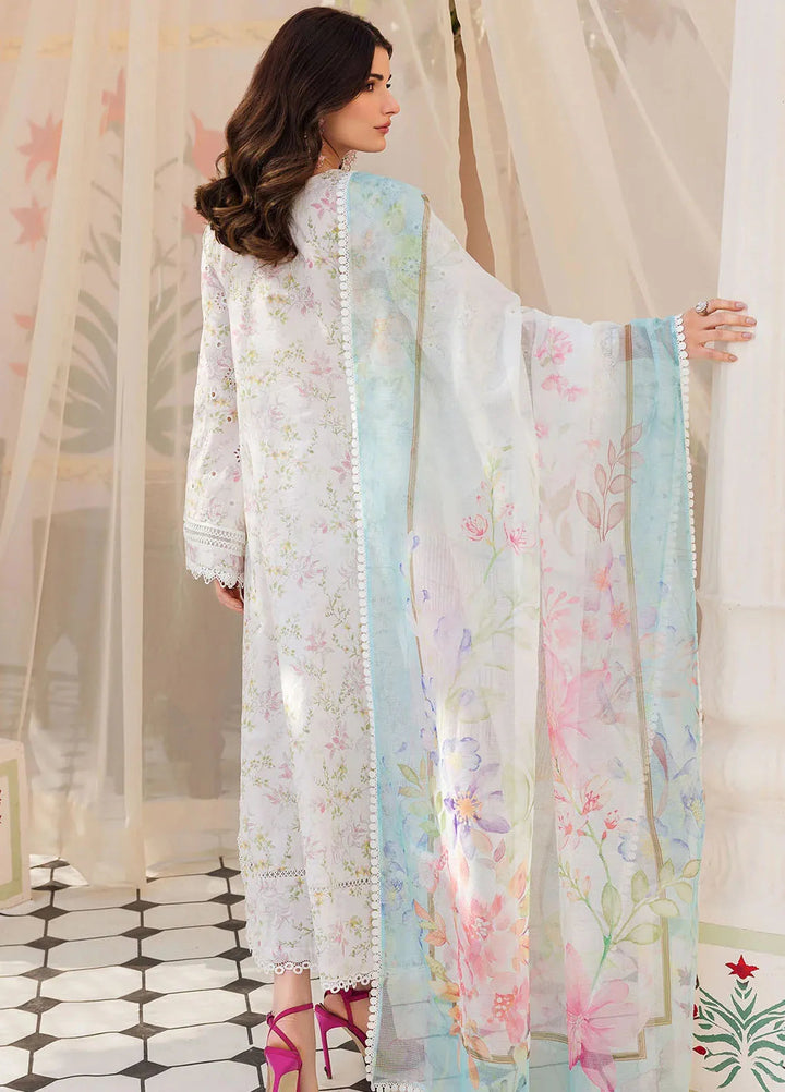 Amal by Motifz Embroidered Lawn Suit Unstitched 3 Piece MT24A 4622-Ophelia - Summer Collection