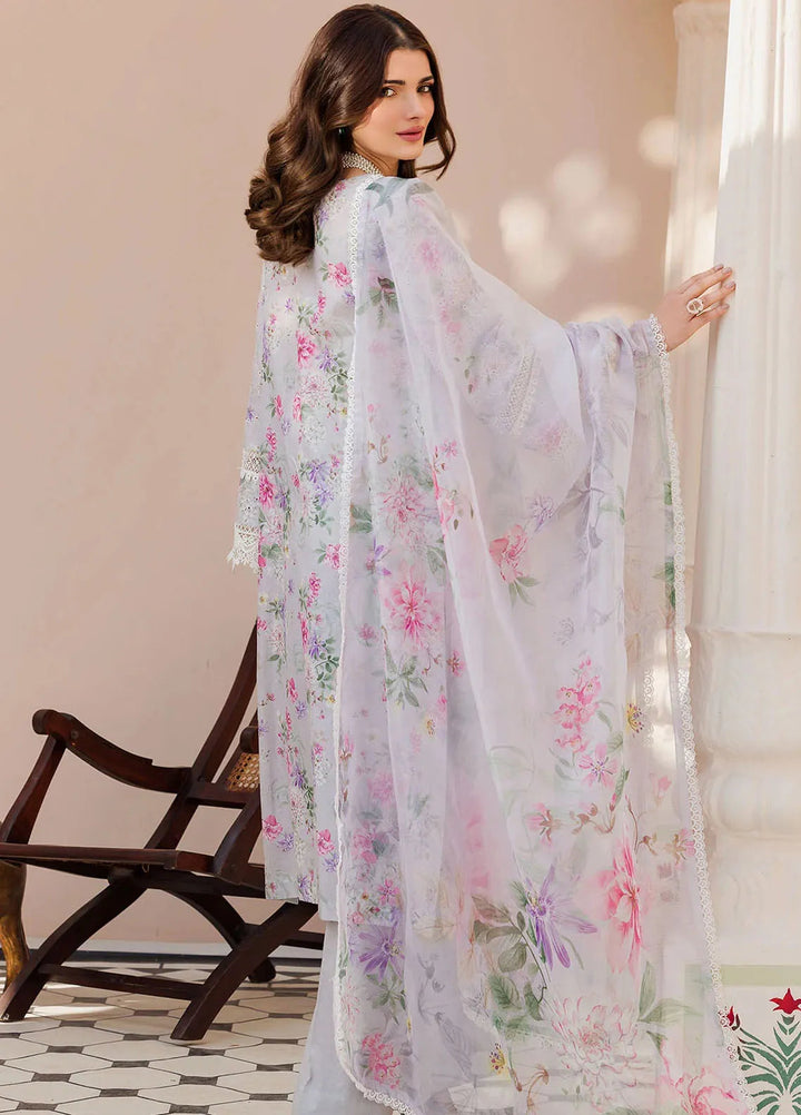 Amal by Motifz Embroidered Lawn Suit Unstitched 3 Piece MT24A 4625-Moonstoon - Summer Collection
