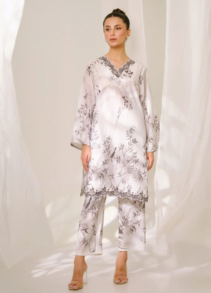 Amal Pret Printed Blended Lawn 2 Piece Suit Phantom