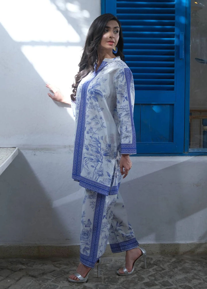 Amal Pret Printed Lawn 2 Piece Suit Luna