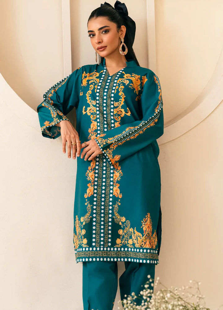 Amal Pret Printed Lawn 2 Piece Suit Meadow