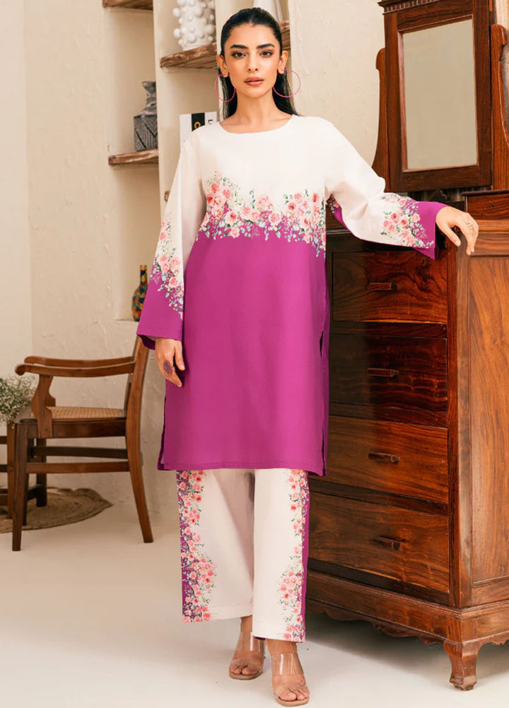 Amal Pret Printed Lawn 2 Piece Suit Peony