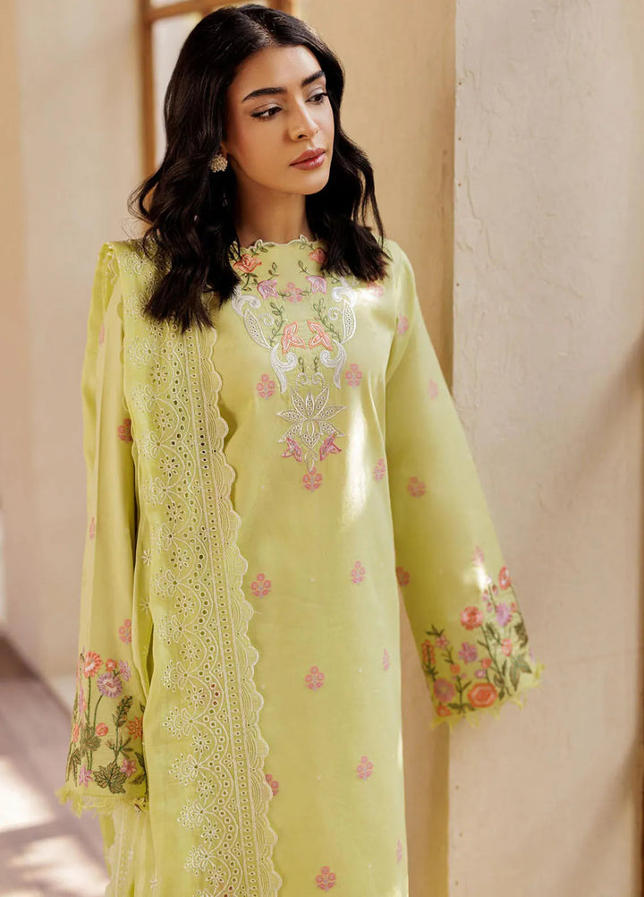 Amari by RajBari Embroidered Lawn Suits Unstitched 3 Piece RB25A D-08 - Summer Collection