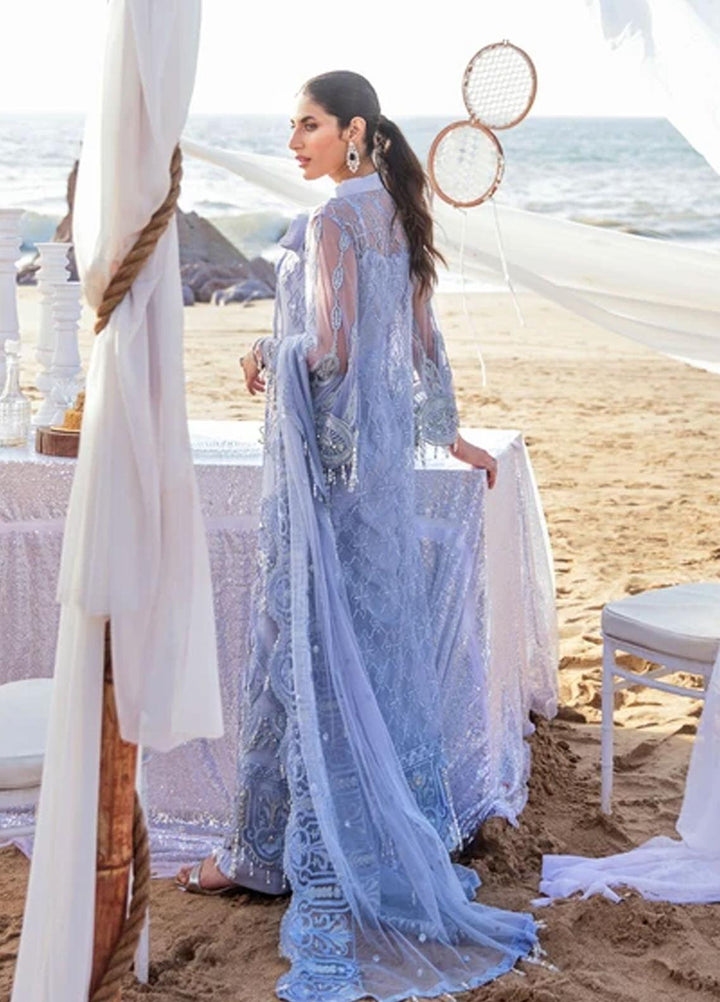 Amiraa by Reign Embroidered Net Suits Unstitched 3 Piece RGN21AM RN-09 IDEH-A - Luxury Collection