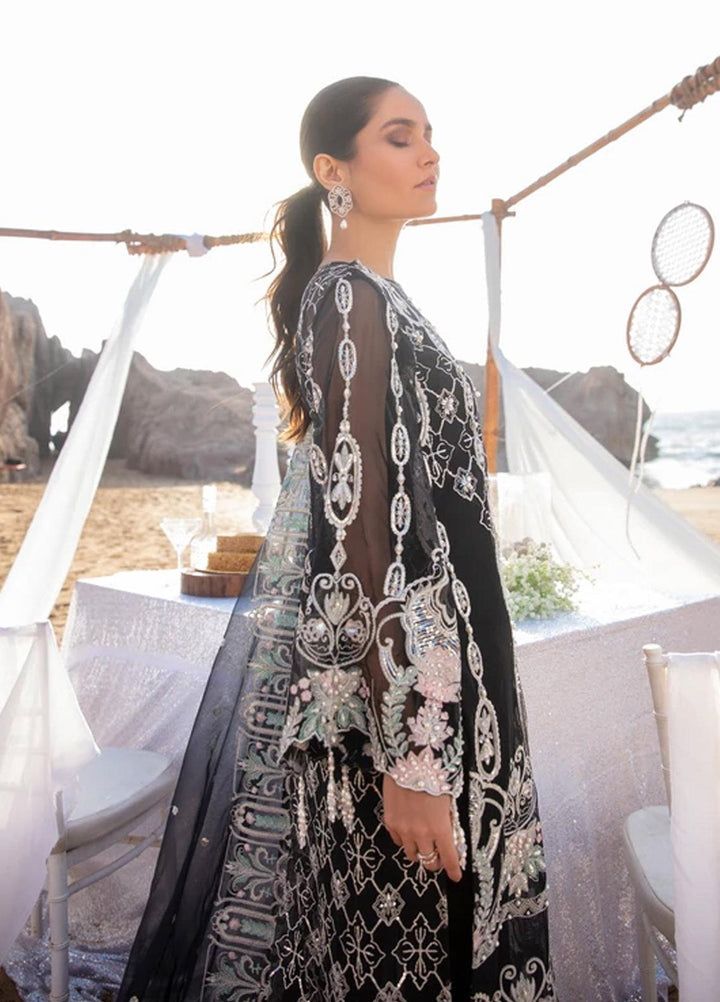 Amiraa by Reign Embroidered Net Suits Unstitched 3 Piece RGN21AM RN-10 IDEH-B - Luxury Collection