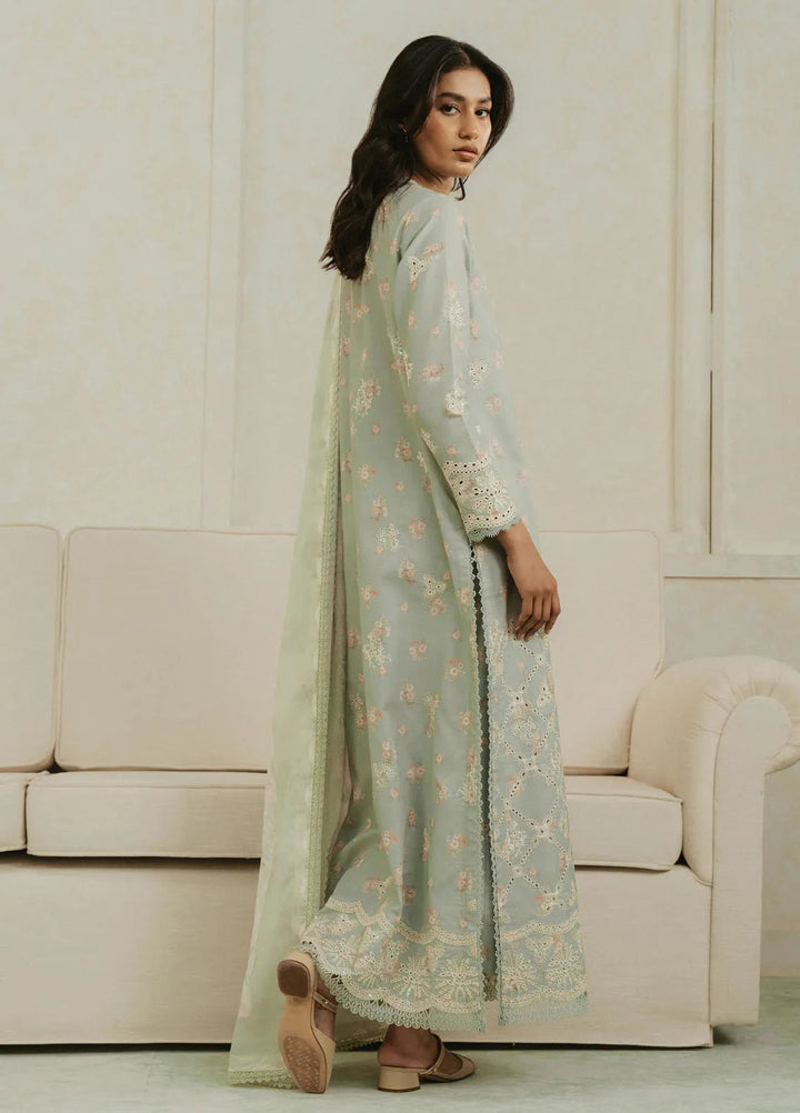 Amore by Ayzel Embroidered Lawn Suit Unstitched 3 Piece AAF25AS D-02 Bliss - Summer Collection