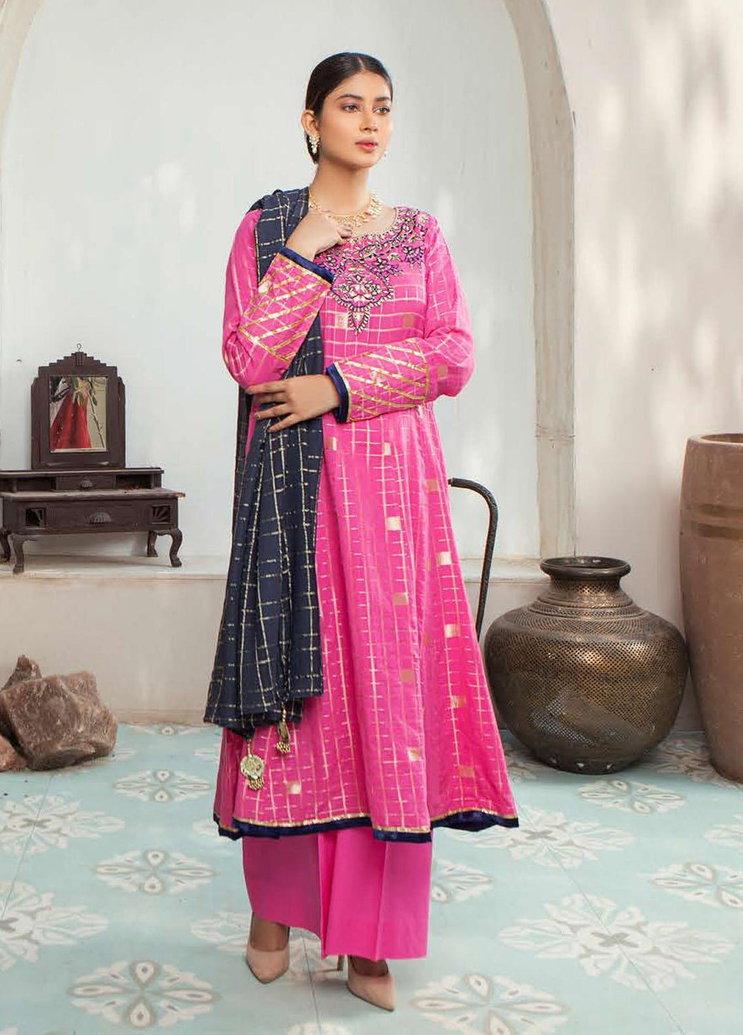 Amsin Attire Pret Luxury Organza 2 Piece AAR21L A-03