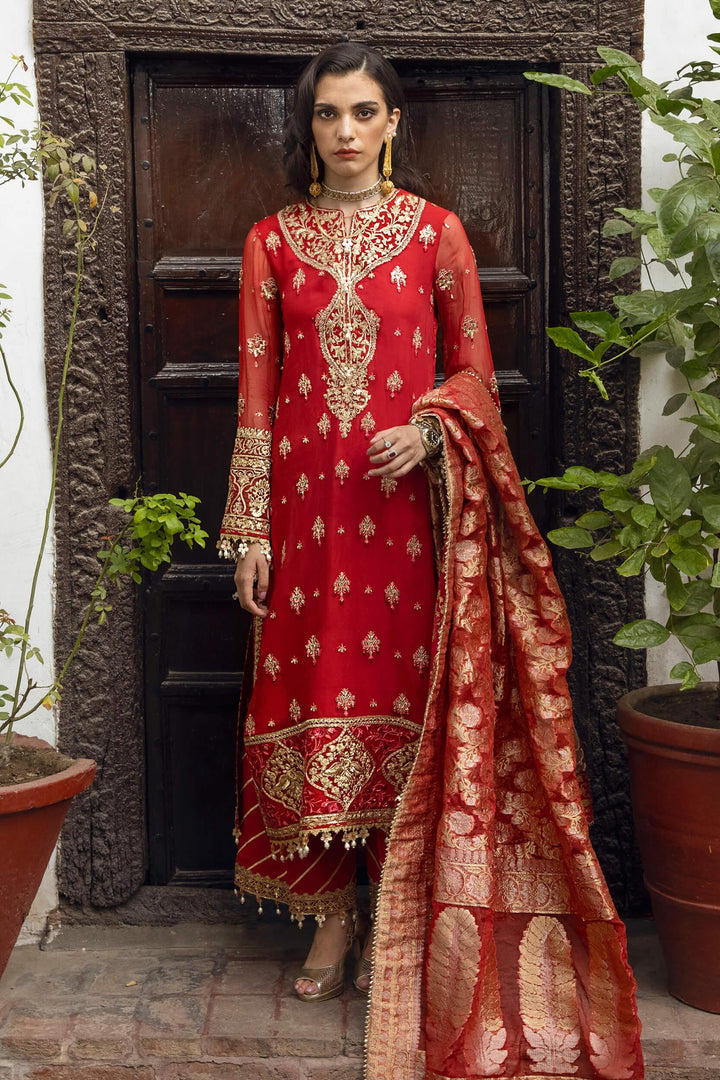 Anahita By Anaya Embroidered Chiffon Suits Unstitched 3 Piece AKC22WD AKW22-07 Hiranur - Wedding Collection