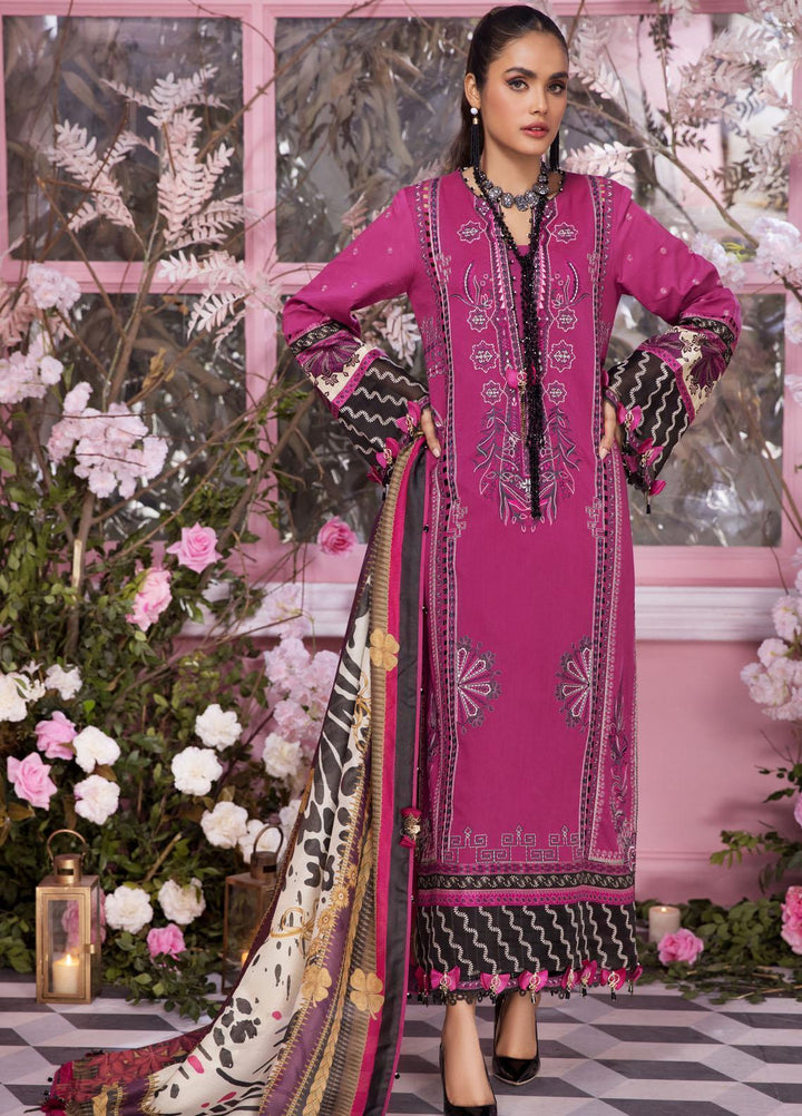 Anaya By Kiran Chaudhry Embroidered Lawn Suits Unstitched 3 Piece AKC22VL VL22-06-SHREYA - Luxury Summer Collection