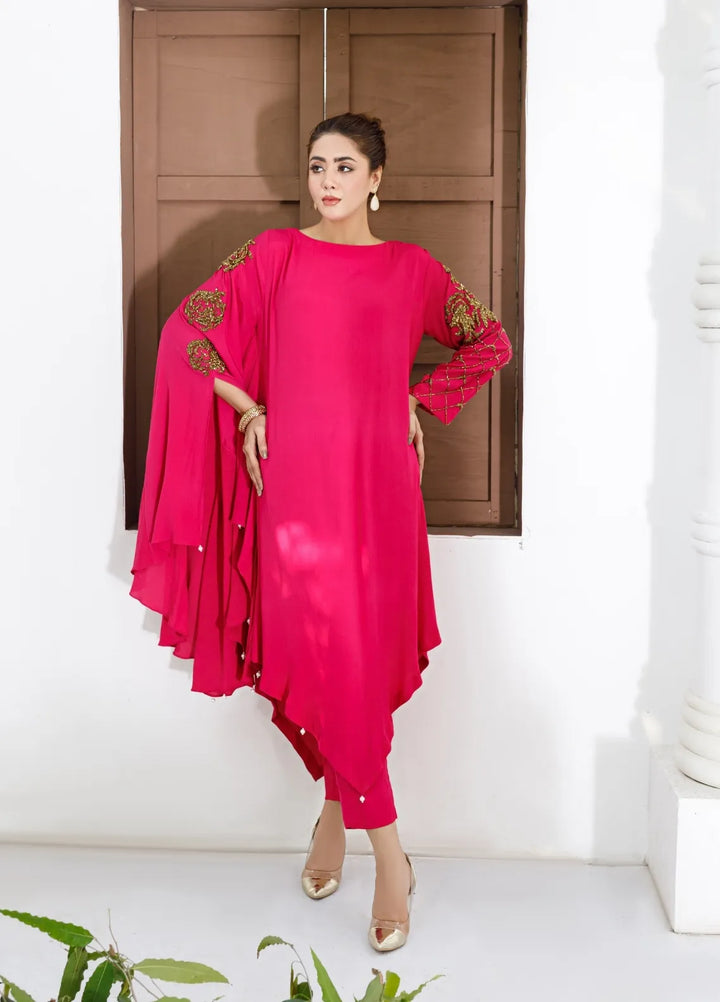 Anayra Amal Pret Embellished Grip Georgette 2 Piece Suit Sehr