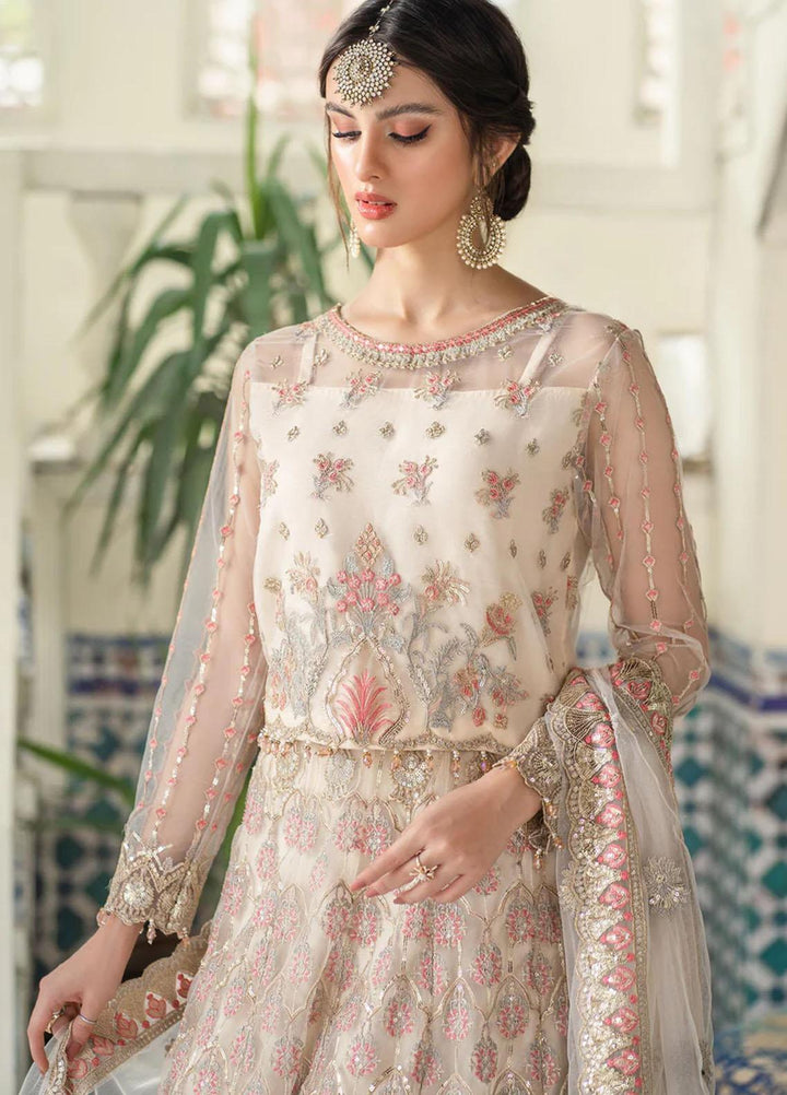 Andaz-e-Khas By Meeral Embroidered Net Suits Unstitched 3 Piece MRL24AK Jahanara - Formal Collection