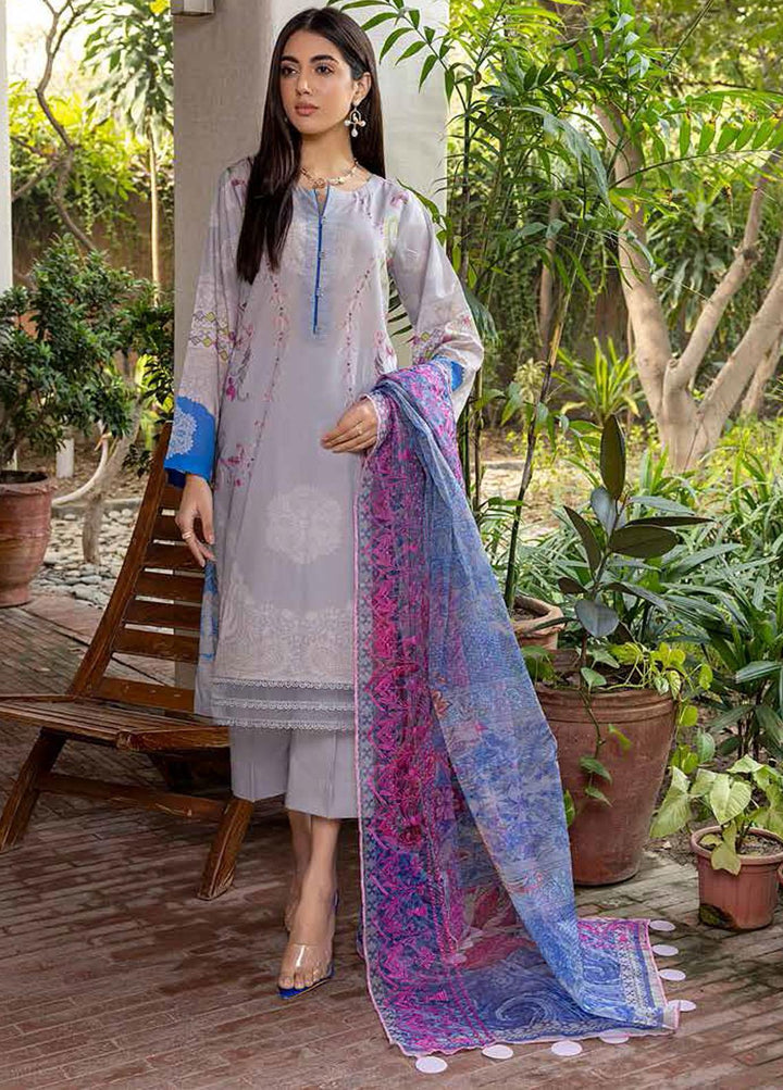 Aniiq By Charizma Embroidered Lawn Suits Unstitched 3 Piece CRZ22A 02 - Summer Collection
