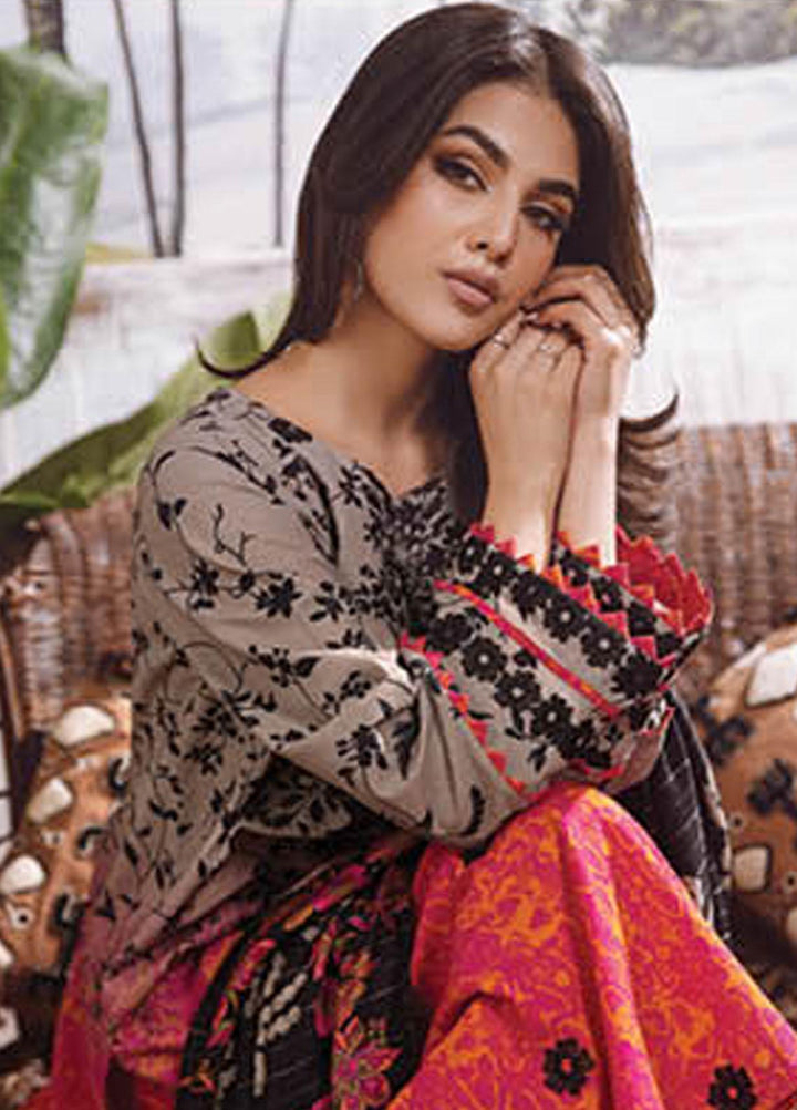 Aniq By Charizma Embroidered Khaddar Suits Unstitched 3 Piece CRZ23AQK-2 ANW-12 - Winter Collection