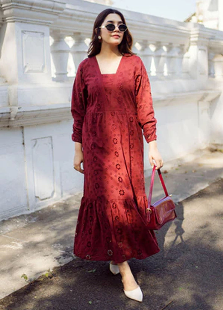 Apricocia Pret Chikankari Lawn 1 piece Blazz