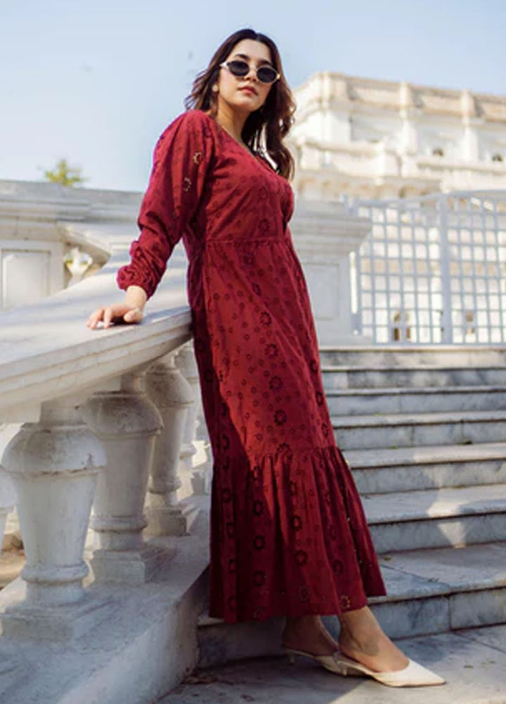 Apricocia Pret Chikankari Lawn 1 piece Blazz