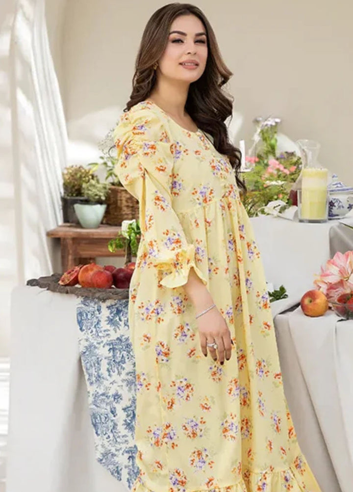 Apricocia Pret Printed Crape 1 Piece  Floral Breeze