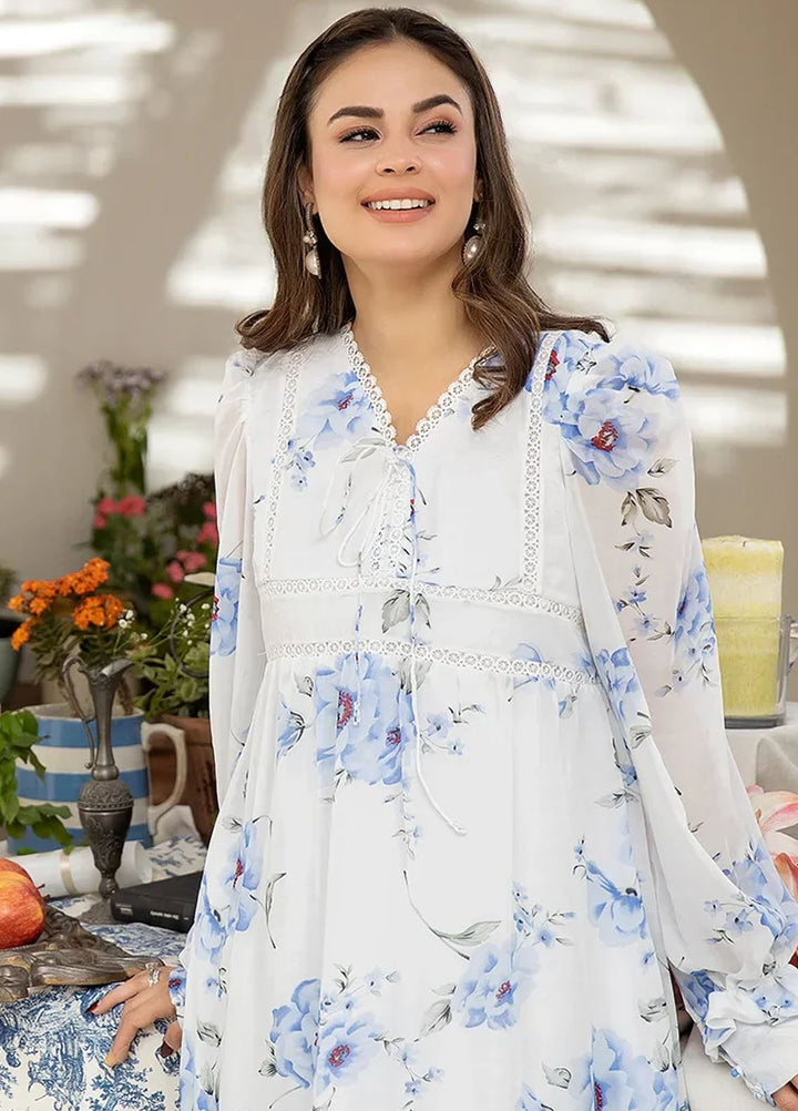 Apricocia Pret Printed Georgette 1 Piece  Meadow Bloom