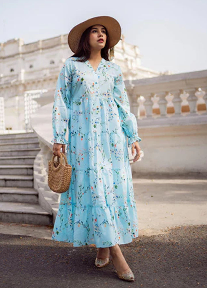 Apricocia Pret Printed Lawn 1 piece Skies