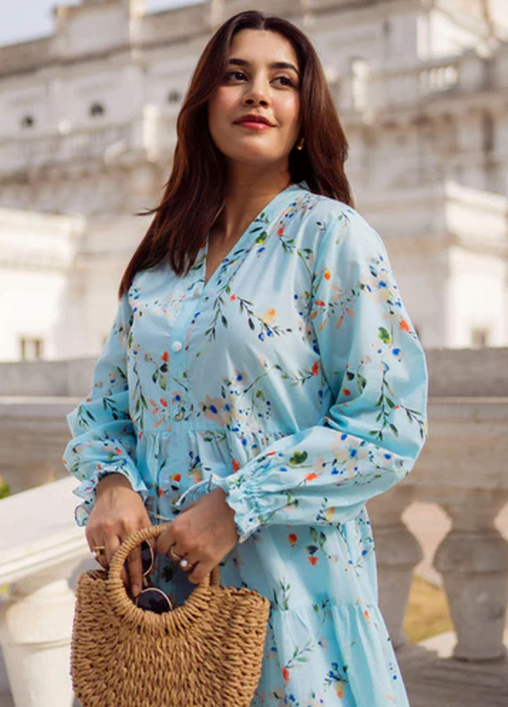 Apricocia Pret Printed Lawn 1 piece Skies