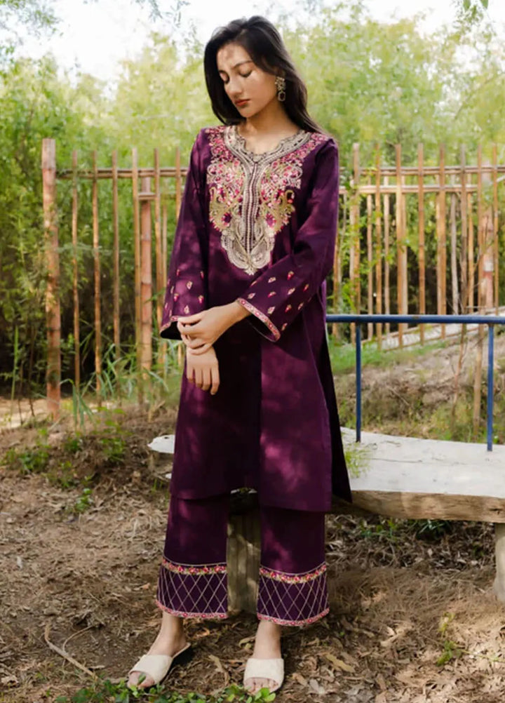 AR Apparel Pret Embroidered Cotton Cambric 3 Piece Suit ARG-0024-01